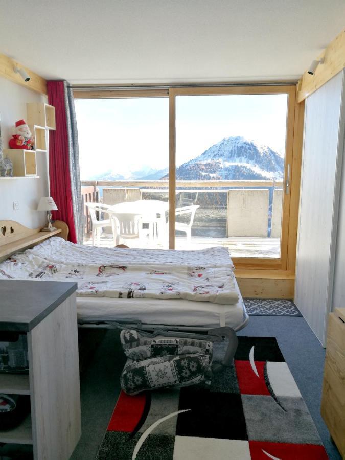 Appartement D'Une Chambre A La Plagne Aime 2000 A 10 M Des Pistes Avec Vue Sur La Ville Et Terrasse Amenagee Macot-la-Plagne Esterno foto