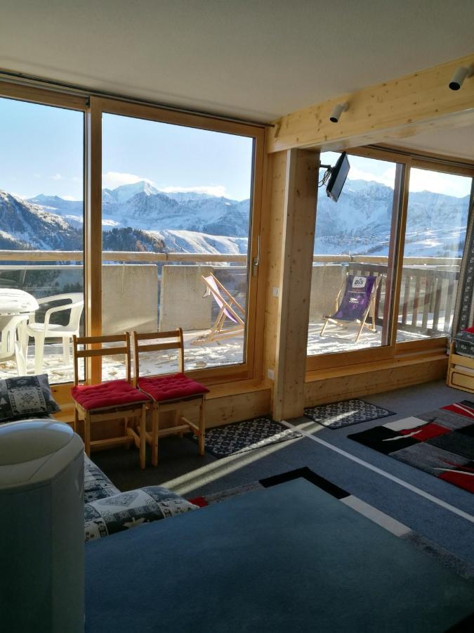 Appartement D'Une Chambre A La Plagne Aime 2000 A 10 M Des Pistes Avec Vue Sur La Ville Et Terrasse Amenagee Macot-la-Plagne Esterno foto