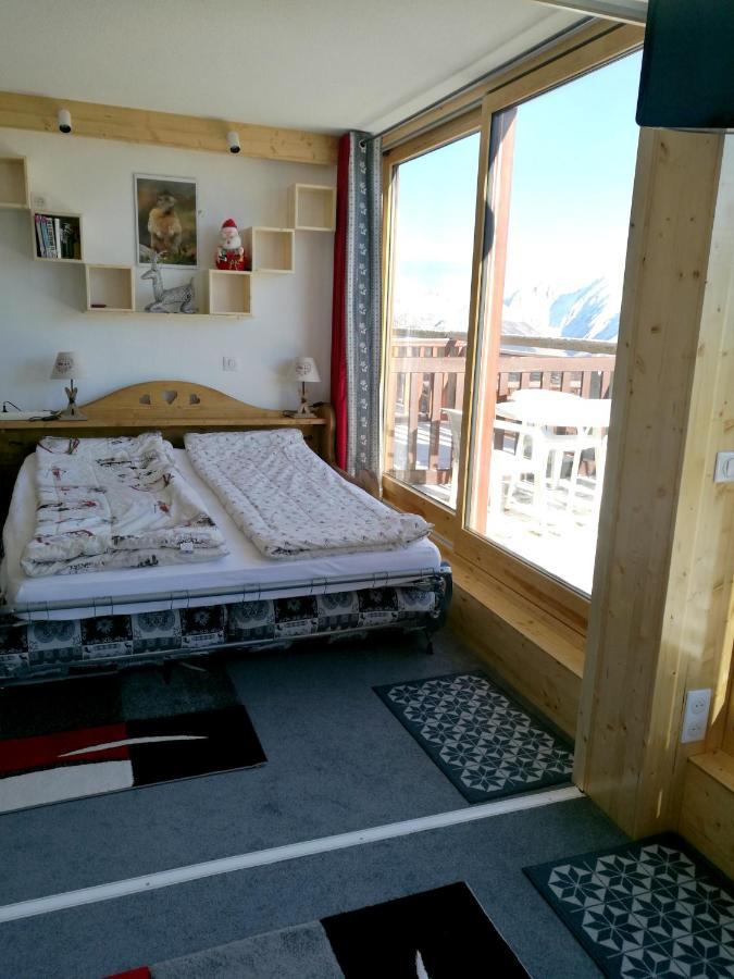 Appartement D'Une Chambre A La Plagne Aime 2000 A 10 M Des Pistes Avec Vue Sur La Ville Et Terrasse Amenagee Macot-la-Plagne Esterno foto