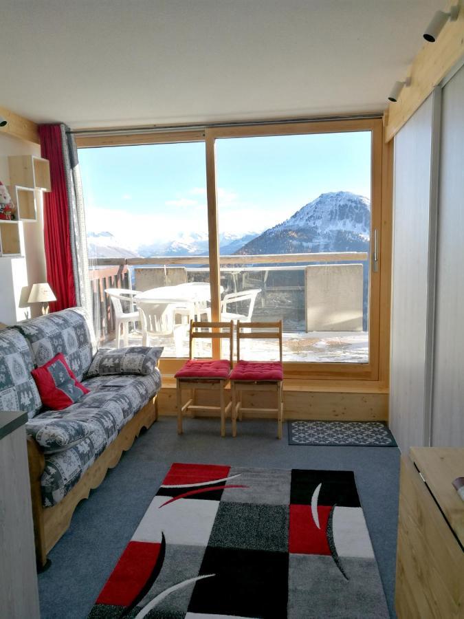 Appartement D'Une Chambre A La Plagne Aime 2000 A 10 M Des Pistes Avec Vue Sur La Ville Et Terrasse Amenagee Macot-la-Plagne Esterno foto