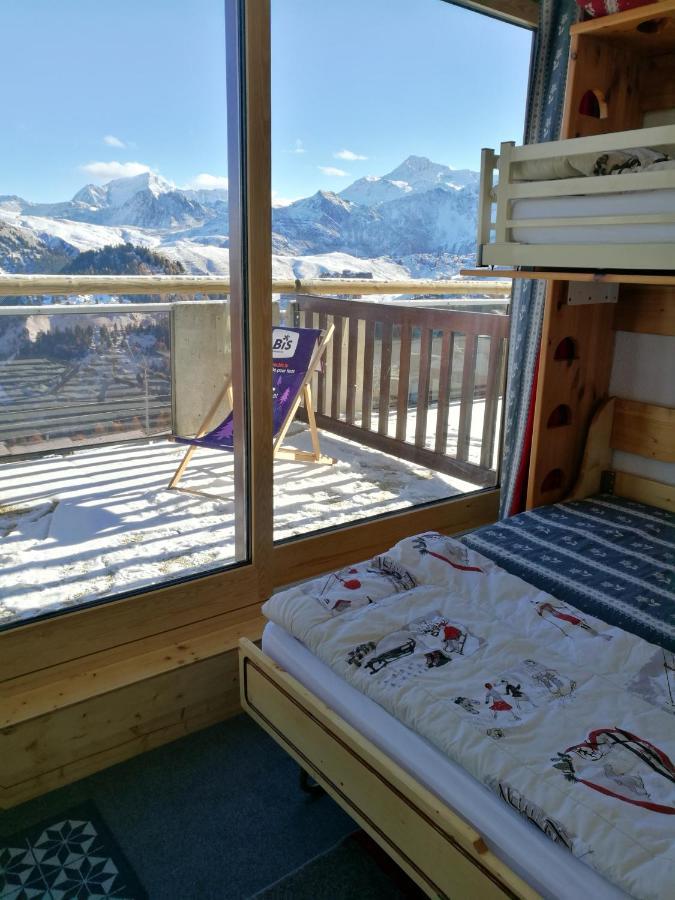 Appartement D'Une Chambre A La Plagne Aime 2000 A 10 M Des Pistes Avec Vue Sur La Ville Et Terrasse Amenagee Macot-la-Plagne Esterno foto